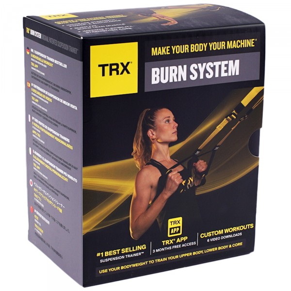 Sangles de suspension TRX BURN Photos du produit